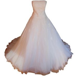 PRONOVIAS VINTAGE DRESS -WHITE ONE BY PRONOVIAS size 6